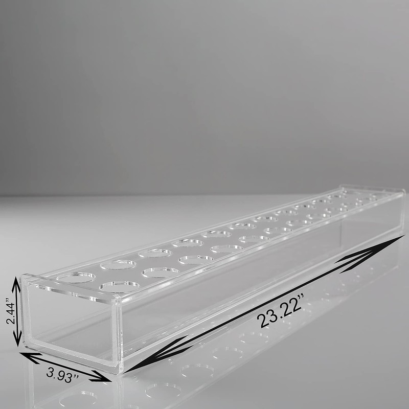 E&F Modern Designs Rectangular Floral Centerpiece for Dining Table -