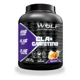 Cla  Carnitina Wolf Suplements 1kg Pre Entreno 100servicios                                                                                           