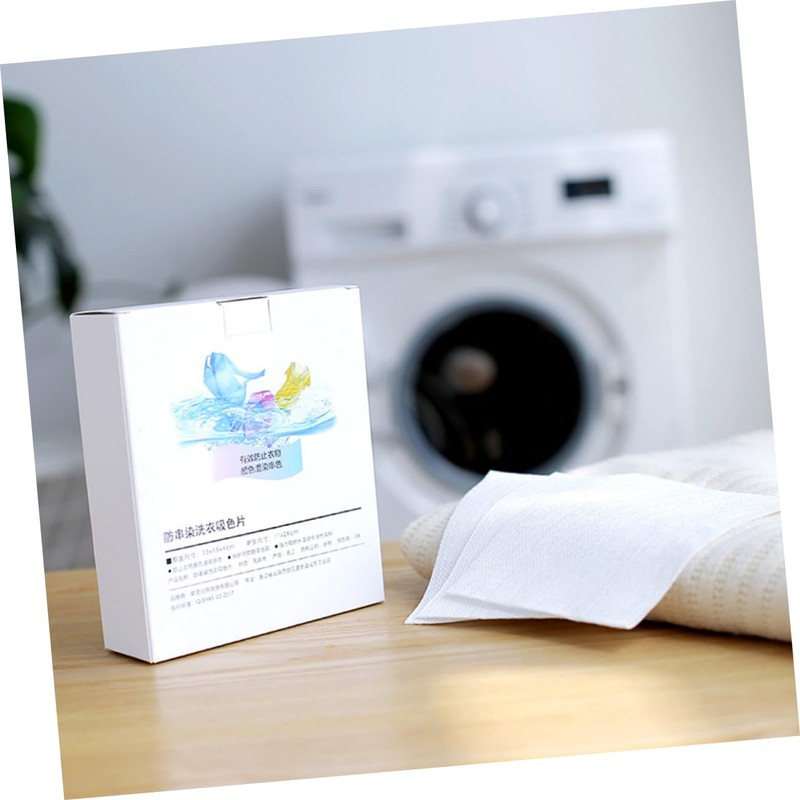 NOLITOY Laundry Absorption Sheets 72 Sheets/Proof Washing Paper 3 Pack