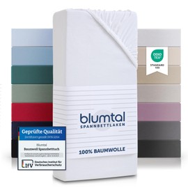 Blumtal Basics Fitted Sheet, 100% Cotton.