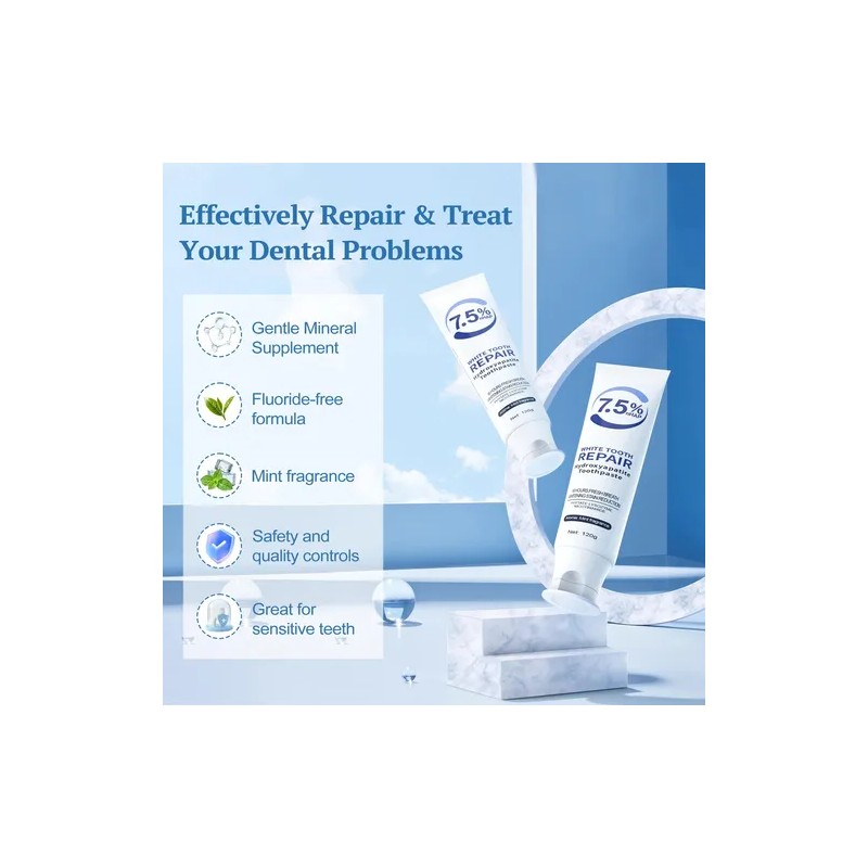Toothpaste Pxhadsmier Hydroxyapatite Nano 7.5 Enamel Protec