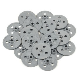 Hawkeng Plasterboard/Insulation Fixing Washers, 35mm Nylon, Non Rust - 500PCS Designed and Made in The UK
