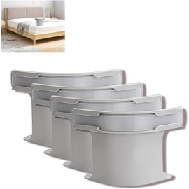 4 Clips De Sujeción De Sábanas, 2025 Bed Sheet Fixing Clips,Soporte de Fijación para Sábanas, Evita sábanas Sueltas,Clips para Sábanas Ajustables,Compatibles con Todos los Colchones (Gris, 4pcs)