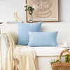 Home Brilliant Lined Linen Cushion Covers Set of 2 Decorative