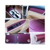 NewL 3D Deep Red Carbon Fiber Vinyl Film with Bubble