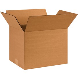 BOX USA Shipping Boxes Medium 16"L x 12"W x 12"H, 25-Pack | Corrugated Cardboard Box for Packing, Moving and Storage