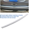 KUAFU Rear Bumper Sill Cover Guard Plate Compatible with 2014-2020