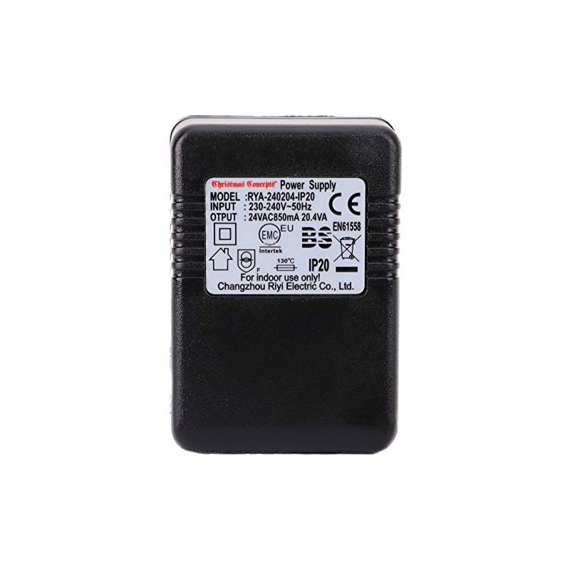 Christmas Concepts® 24V 850MA AC Adaptor Without Lead - Suitable