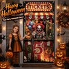 Halloween Garage Door Decoration, 79 x 35.4 Inch Clown Ticket