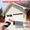 Kingdder Garage Door Remote Compatible with Linear Multicode 300mhz 10