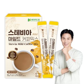 Nature Dream Zero Sugar Stevia Coffee Mix Mild 9.5g 30 sachets 1 box / 네이처드림 제로슈가 스테비아 커피믹스 마일드 9.5g 30포 1박스