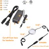 Lvyinyin LED Under Cabinet Lighting Linkable Kit, Wireless Dimmable Puck