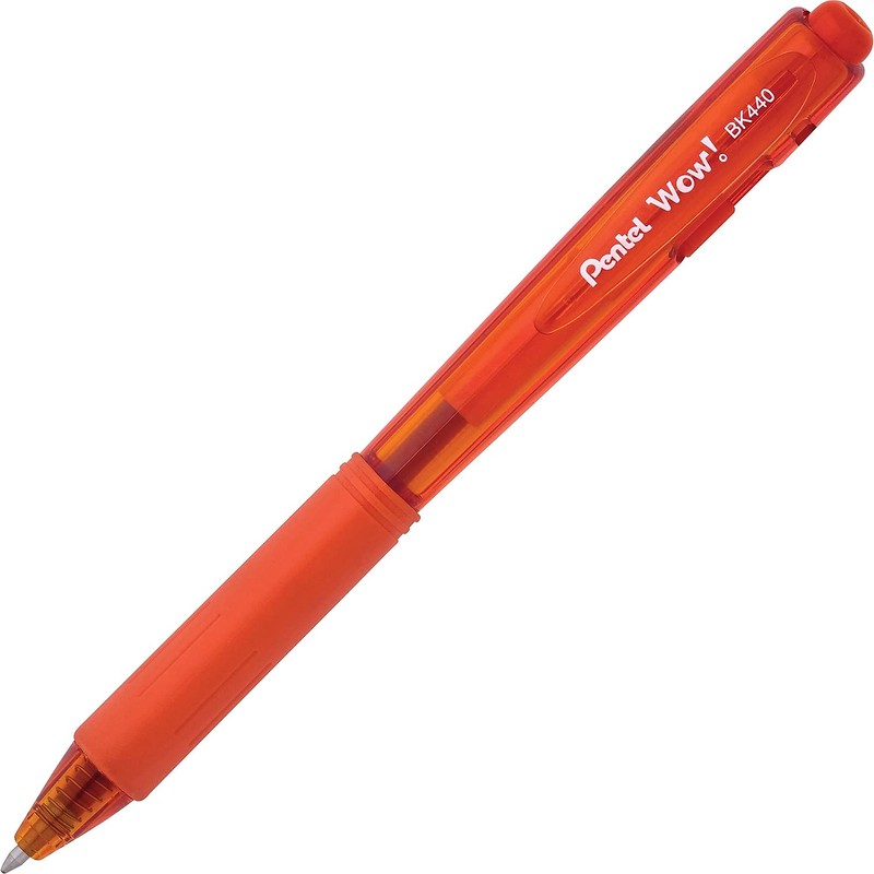 Pentel Products - Pentel - WOW! Ballpoint Retractable Pen, Assorted