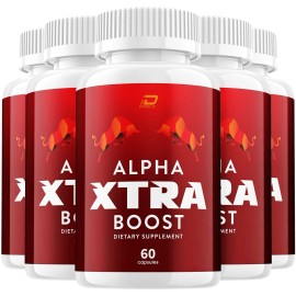 (5 Pack) Alpha Xtra Boost for Men Capsules - AlphaXtraBoost Vitamin Complex