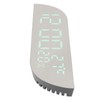 Digital Alarm Clock Multifunction Innovative Silent Temperature Humidity LED Mirror