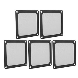 Filtro de Malla Antipolvo para Caja de PC, 5 Unidades de 80 X 80 Mm, Filtro de Polvo para Ventilador de Computadora, Malla, Marco Magnético, Cubierta de Filtro a Prueba de Polvo,