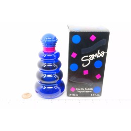WORKSHOP SAMBA BY PERFUMERS WORKSHOP 3.3 OZ EDT SPRAY FOR WOMEN NEW IN BOX ORIGINAL