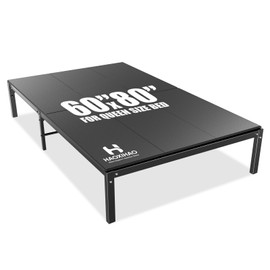 HAOXIHAO Bunkie Board Queen Size(60x80) - Premium 10mm Hollow Plastic Bunkie Boards for Under Mattress, Heavy-Duty Support, Breathable, Low Profile, Noise Minimizing, Moisture Resistant Foundation