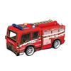 Wooden 3D Vehicles Puzzle with Return Function (Fire Brigade)