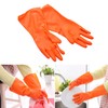TopBine 6 Pairs Rubber Cleaning Gloves, Washing Up Gloves Large,