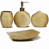 LUANT Bathroom Accessories Set Including Cup, Toothbrush Holders, Soap Dishes