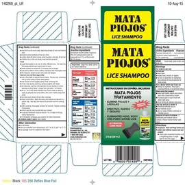 Matapiojos Lice Shampoo – 2oz (59ml) Gentle Lice Removal Treatment for All Hair Types, Cleanser & Conditioner – Comfortable, Made in USA