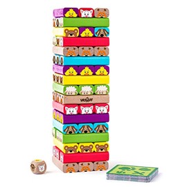 Woodyland 10211 Wooden Wobble Tower