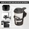 Drink Holder Desk, Cup Holder Table Anti Spill, 360 Degree