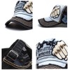 Universal Letter Rivet Adjustable Cotton Baseball Hat for Hip Hop