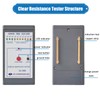 INTSUPERMAI ESD Electric Resistance Tester Surface Earth Resistivity Meter SL-030