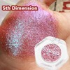 Bistopia Chameleon Eyeshadow Collection, 14 Shades, Glitter Pressed Powder, Iridescent