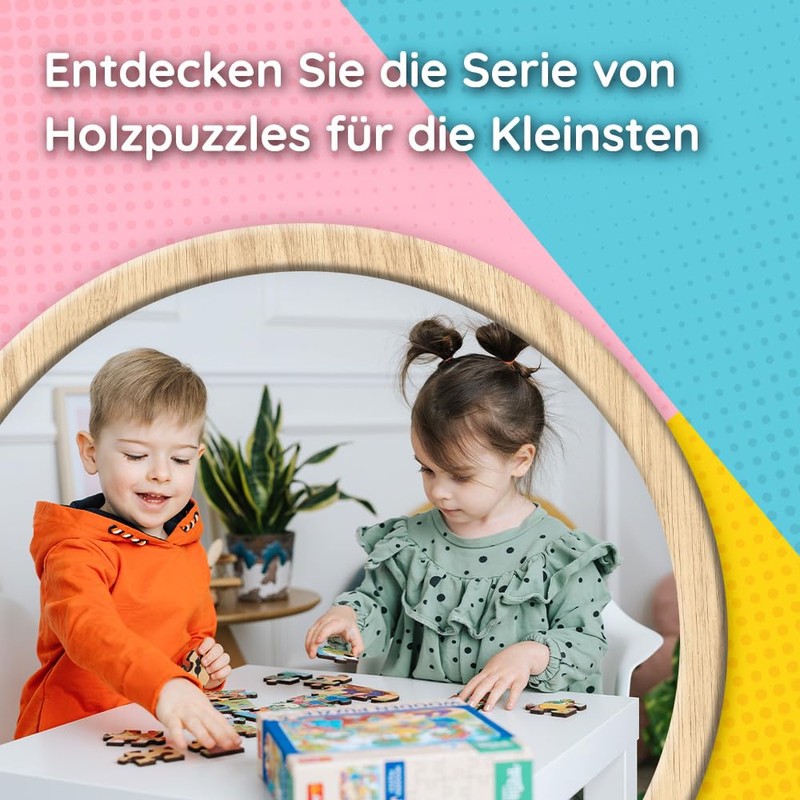 Wooden Jigsaw Puzzle Junior 24 - Gabby's Dollhouse