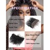 Deep Wave Human Hair Bundles (16 inch, 1 Lace Frontal