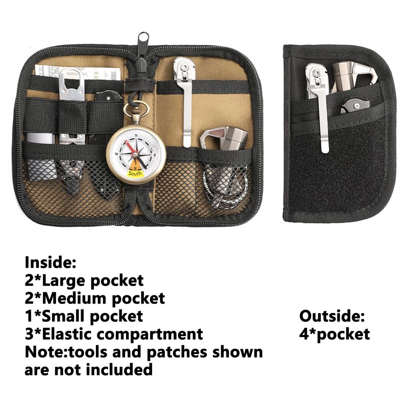HAOBIN EDC Pouch Mini EDC Bag Small EDC Pocket Organiser