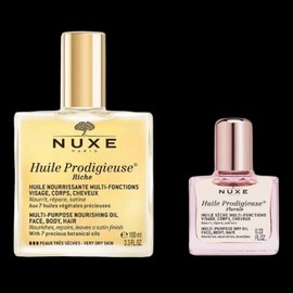 Nux Multi Rich Oil 100ml + Multi Floral Oil 10ml / 눅스 멀티 리치 오일 100ml + 멀티 플로럴 오일 10ml