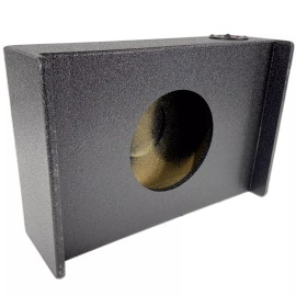 MEGA BASS BASS 8 Inch Sealed Shallow Truck Subwoofer Box Enclosure | Down Fire Slim 8"