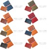 Zario Grande ZAG-0019 Pass Case, Genuine Tochigi Leather, Bi-Fold, Commuter