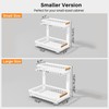 PXRACK Under Sink Organizer, Adjustable Height, 2 Tier Pull Out