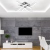 LED Ceiling Light, 27 W Ceiling Light, 6000 K Cool