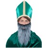Smiffys St Patrick's Hat with Beard, St Patricks' Day Fancy