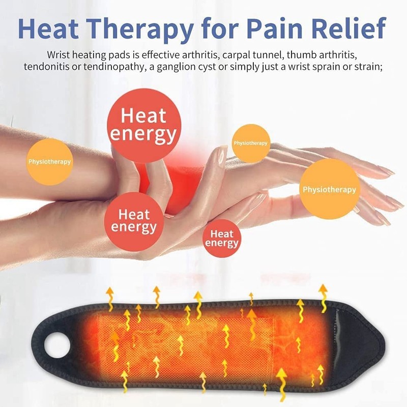 Wrist Heated Brace Wrist Warmer Electric Heated Wrap Wrist Heating