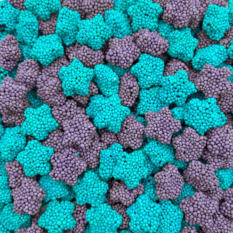 Crunchy Gummy Candy - 1.5 Pound Bag - Chewy Gummy