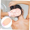 Guantes Exfoliantes de Baño de Seda Imitada Rosa para el