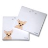 Chihuahua Sticky Notes Notepad - Tan - 100 Sheets