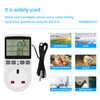Digital Thermostat Temperature Controller, Socket Outlet 230V LCD Screen Temperature
