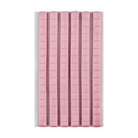 96 Pieces Sticky Tack, Wall Adhesive, Removable and Reusable Mounting Putty for Wall Hanging Pictures, Poster, Museum (96, Pink)
