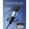 ZYBER Rechargeable Controller Grips for Meta Quest 3S/3 Accessories, Silicone
