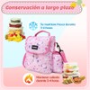 Nasjac Bolsa de Almuerzo para Niños Niñas, Loncheras Térmica Reutilizable