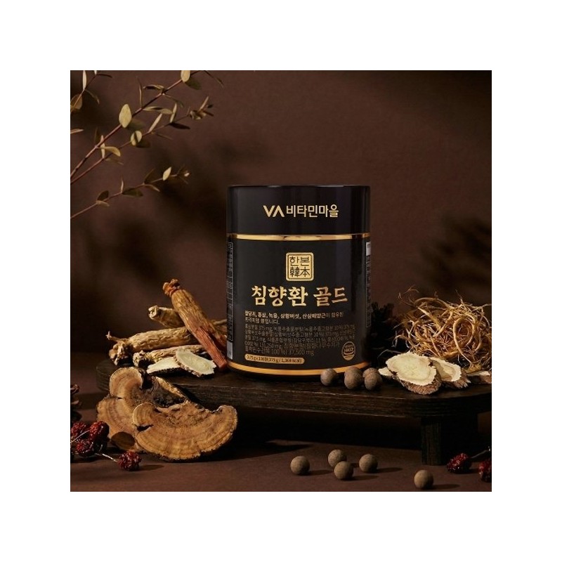 Vitamin Village 비타민마을 한본 침향환 골드 100환 x 2박스 (총200환)