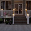 VOLISUN Solar Fence - Post Lights, Solar Post Cap Light